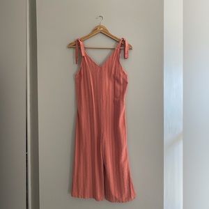 Urban romantics cropped capri jumpsuit